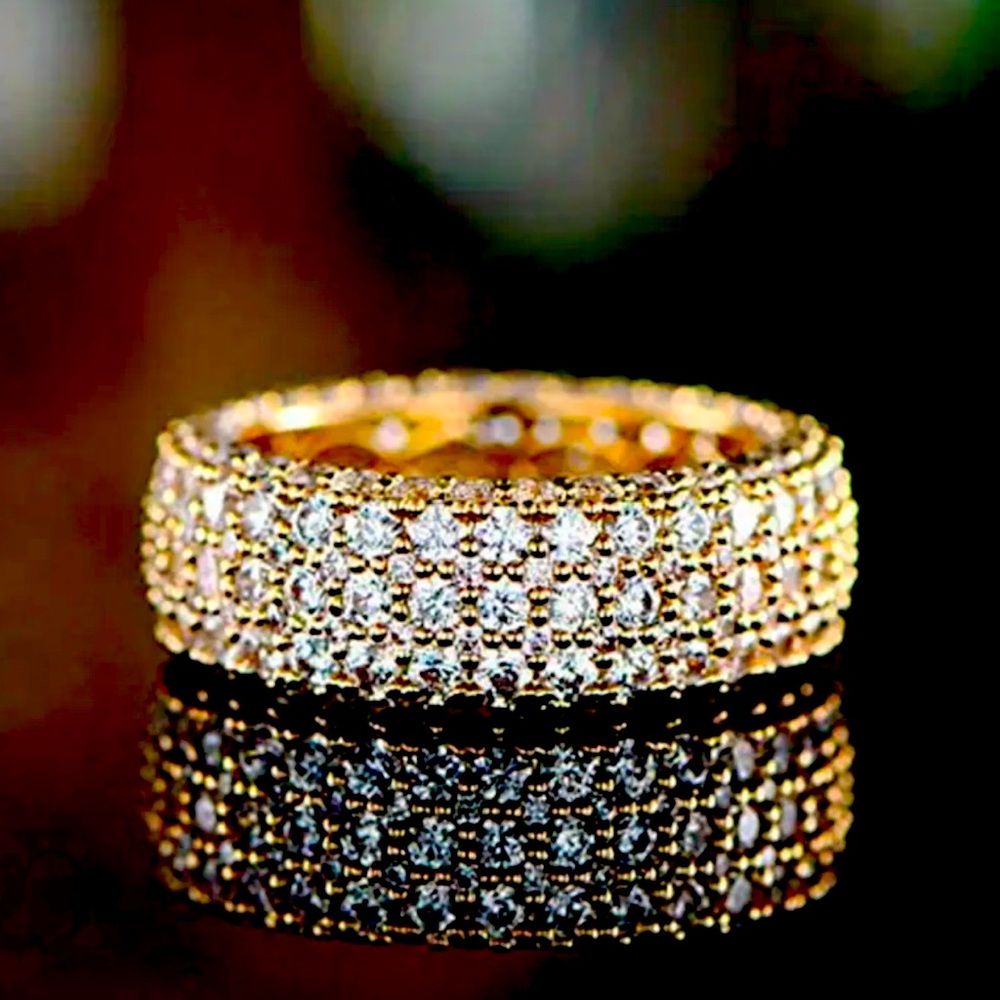 Infinity Pave CZ Ring